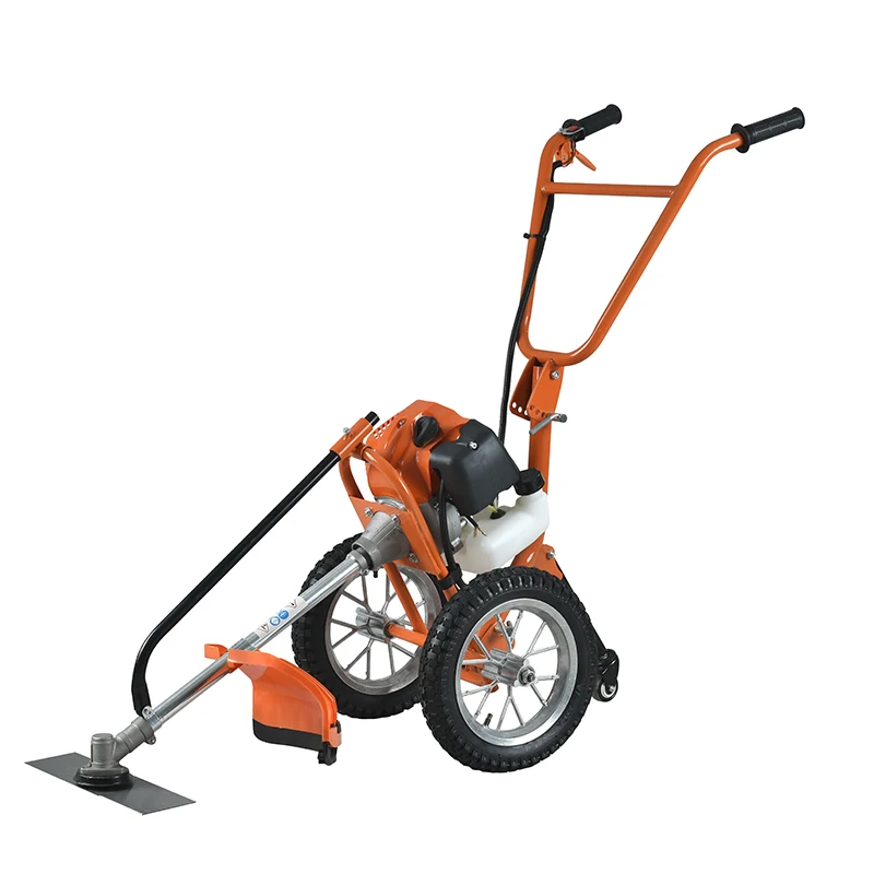 

Mitsubishi 2-Stroke Hand Push Grass Cutting Machine Gardening Tools Professional Rasenmaher Brush Cutter for Outdoor Use