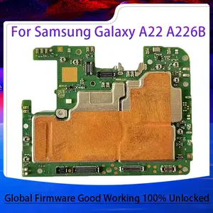 Bilashmart Disassemble Unlocked Motherboard Samsung Galaxy A22 A225F 4G A226B 5G Mainboard Fully Tested Good Working Plate Logic Boards