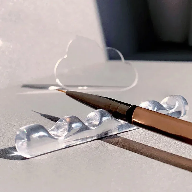 

5 Grid Nail Brush Holder Stand Salon Pen Rack Accessoire Brushes For Manicure Tool Acrylic Nail Art Brush Holder Carrier Storage