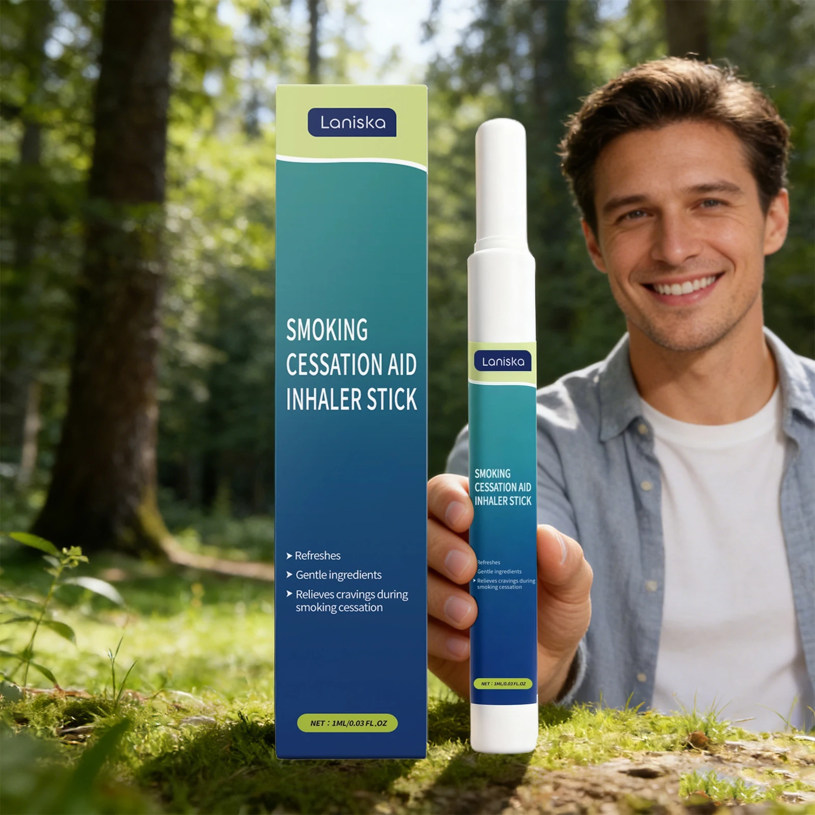 Quit Smoking Stick Smoking Cessation Assistance Stress Anxiety Relief Relieve Nasal Discomfort Stop Smoking Aids for Adults