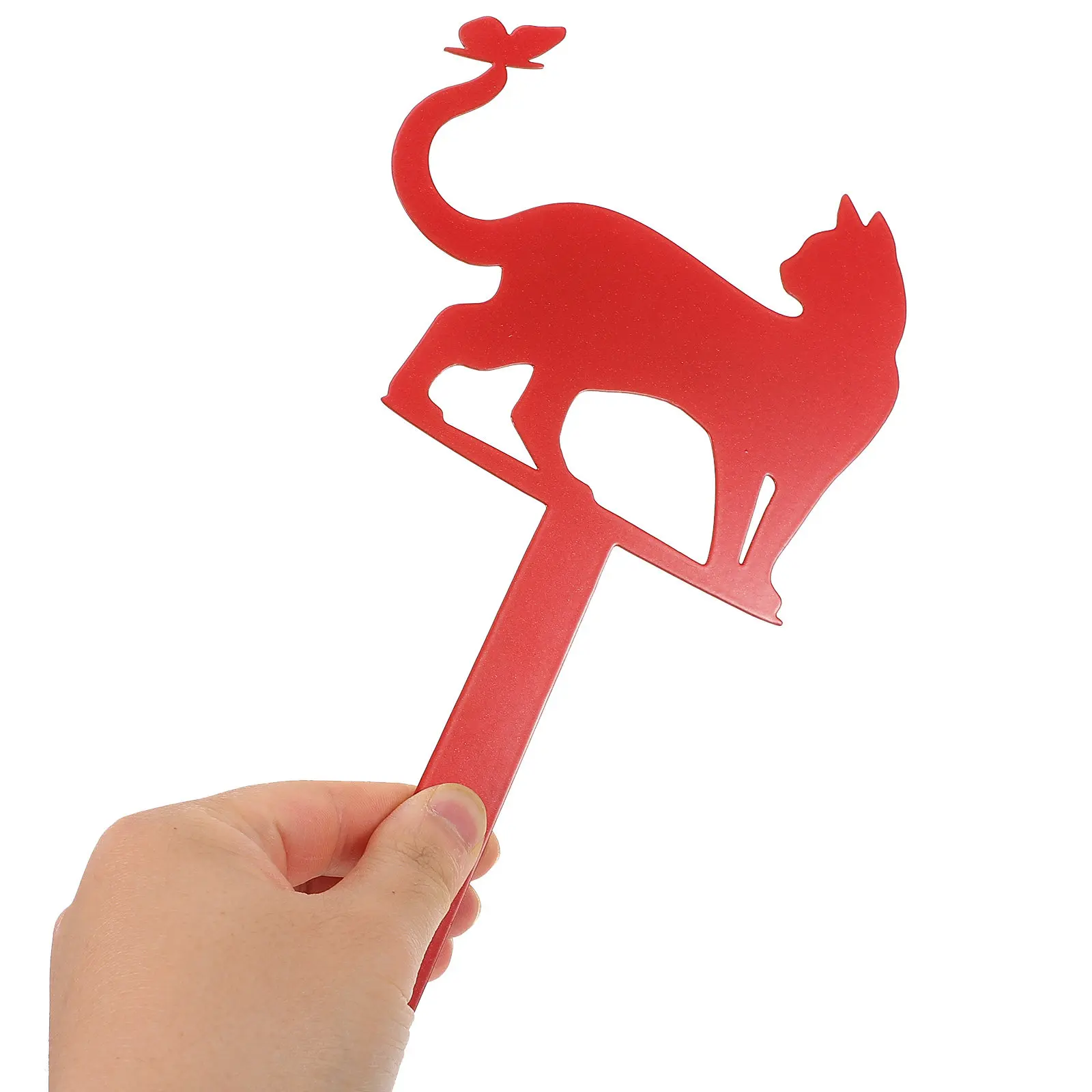 Iron Cat Shape Mailbox Decorating Flag Stake Outdoor Garden Yard Mailbox Ornament Metal Mail Box Pick Mail Box Insert Picks