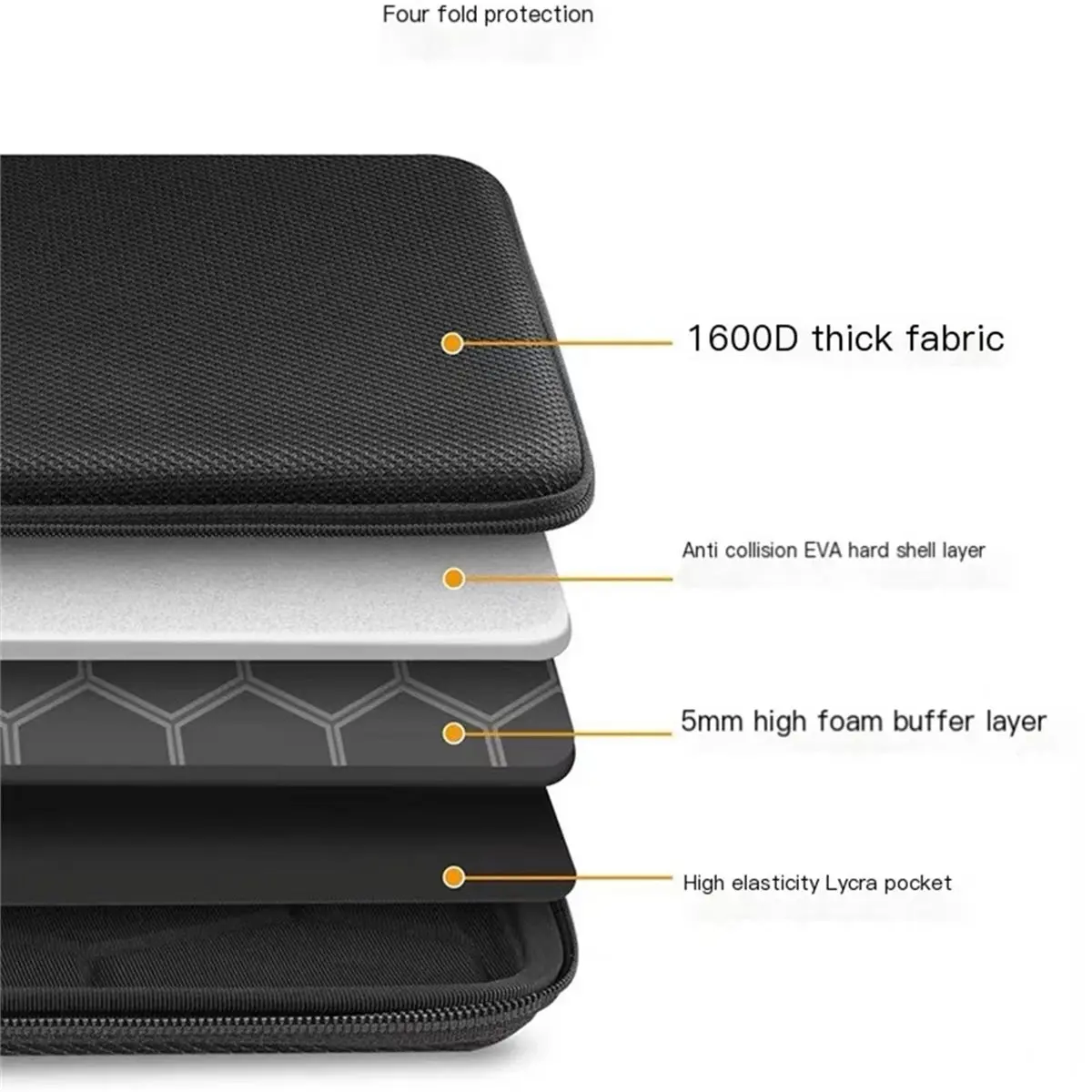 PROMOTION~ 13-14 Inch Shockproof Computer Bag Hard EVA Laptop Sleeve Case Carrying Case Laptop Protective Case