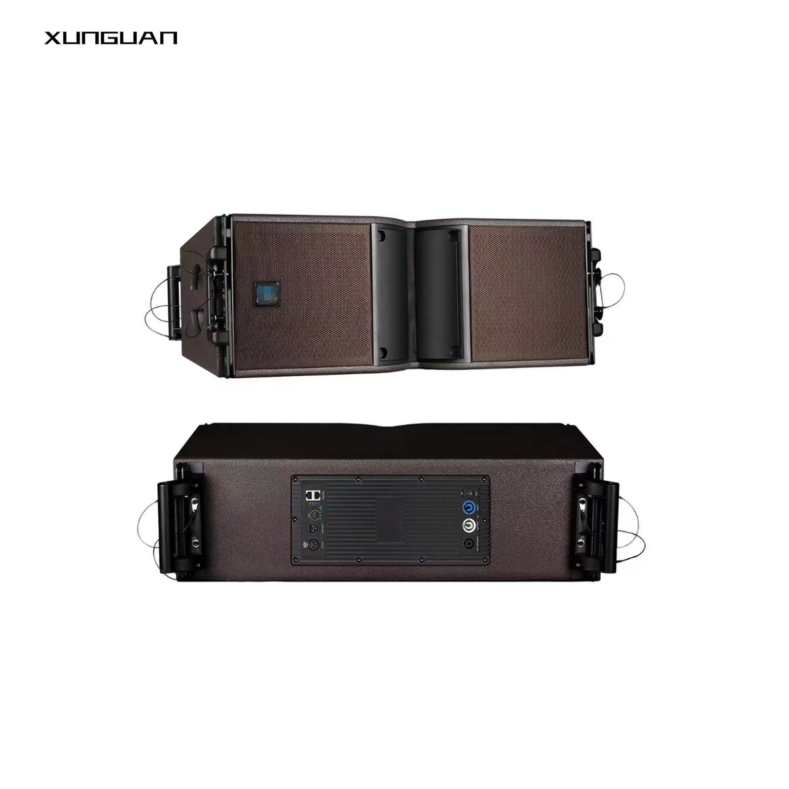Acoustic KA208P High Quality Active Dual 8 Inch Line Array Speaker For Church Sound System Equipment DJ Bar KTV