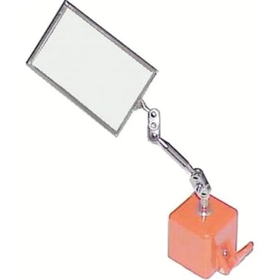 

MX Magnetic Base Rectangular Inspection Mirror 3-1/2" Length x 2-1/8" Width