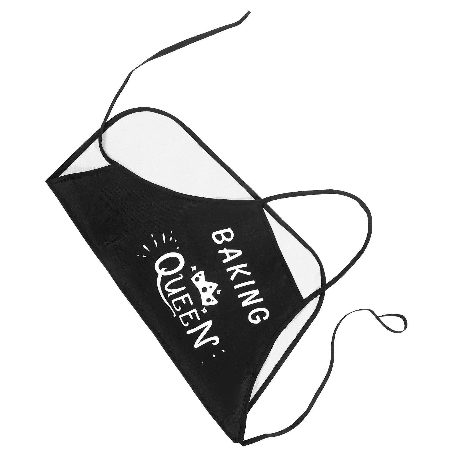 

Christmas Waterproof Apron Black Printed Adjustable Kitchen Cooking Baking Dinner Barbecue Apron for Home Restaurant Cafe