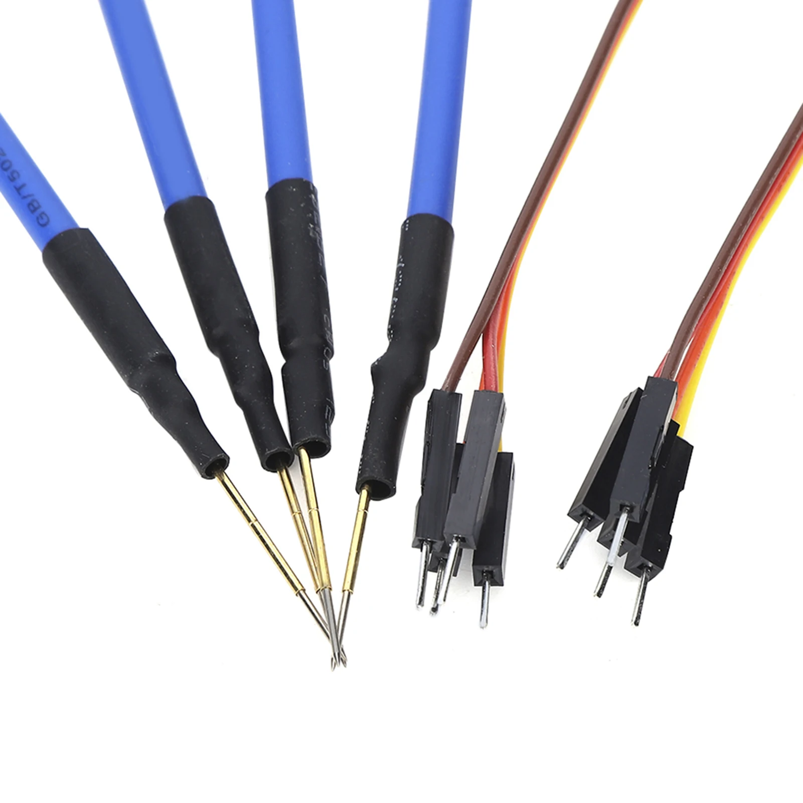 4/Set LED BDM Frame 4 Probes Pens with Connect Cable Fits for Ktag Kess V2 Fgtech BDM100 Probe Pens Probes with Connect Cable