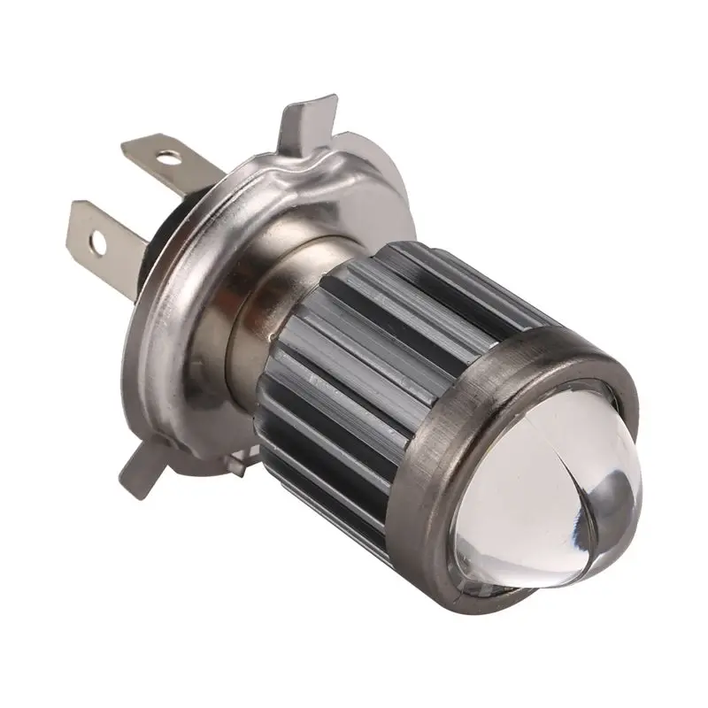 HOT-H4 LED Spotlight Small Light Bulb LED Motorcycle Modified Headlight Integrated Two-Color Headlight Accessories,H4 LED Spotli
