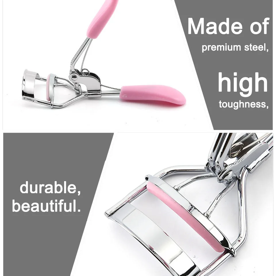 Wholesale Makeup Eyelash Curler Beauty Tools Ladies Eyelashes Natural Curling Cute Eyelash Handle Curling Women Eyelash Curler