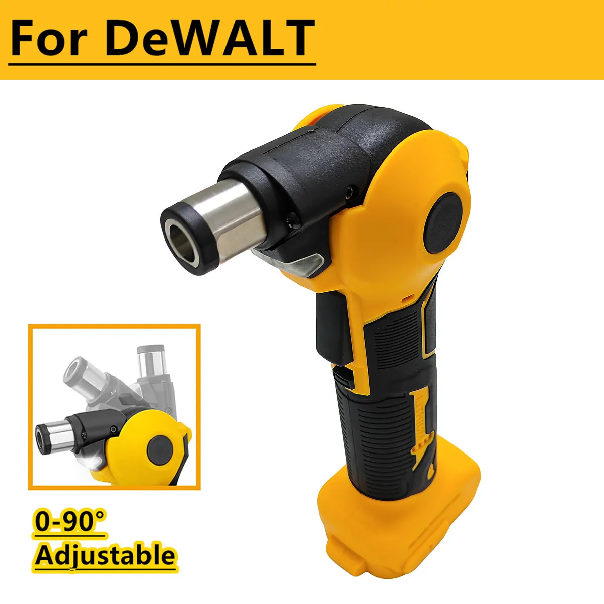 

Cordless Auto Hammer Palm Nailer 0-90° Adjustable Framing Palm Nail Hammer Drill For Dewalt 20V 18V Battery