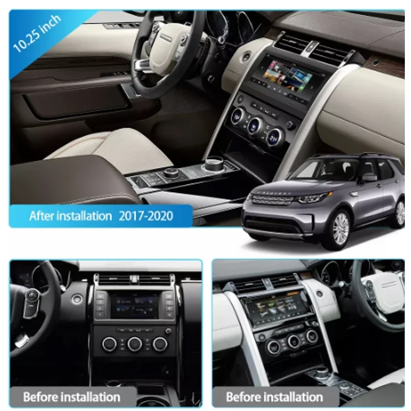 

Air Conditioning For Land Rover Discovery 5 2017-2020 Board AC Panel AC Board Climate Control Air Conditioner LCD Touch Screen