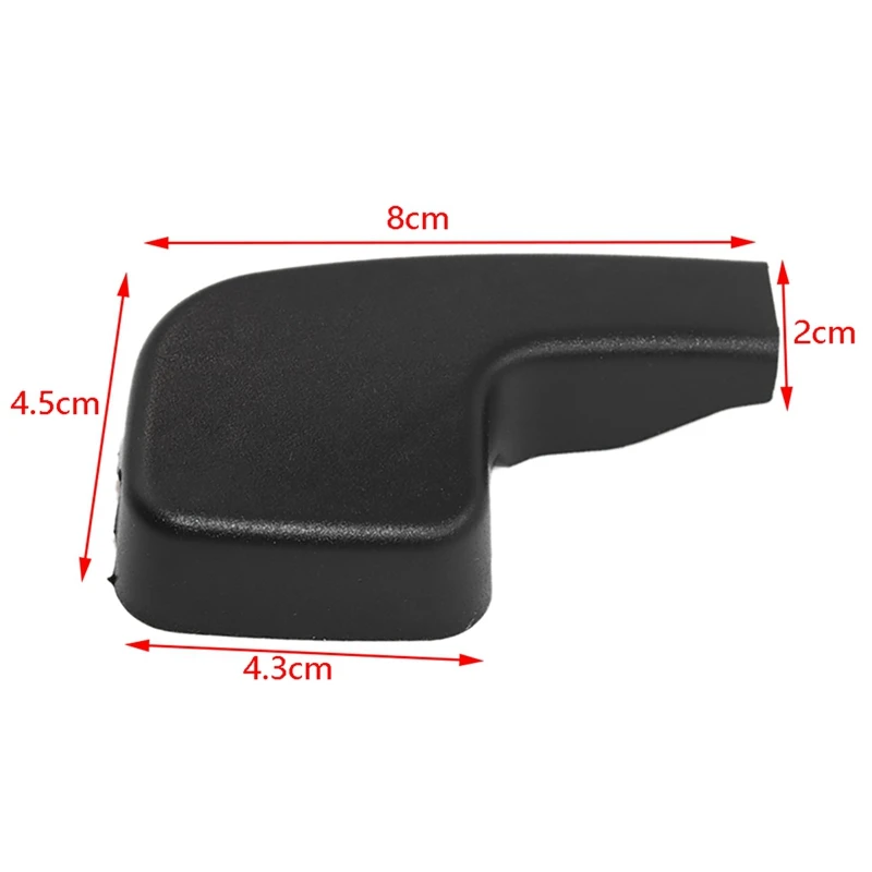 4X Right Hand Drive Front Windshield Windscreen Wiper Arm Hatch Release Switch Cover Cap For-BMW E90 E91 E92 61617138991