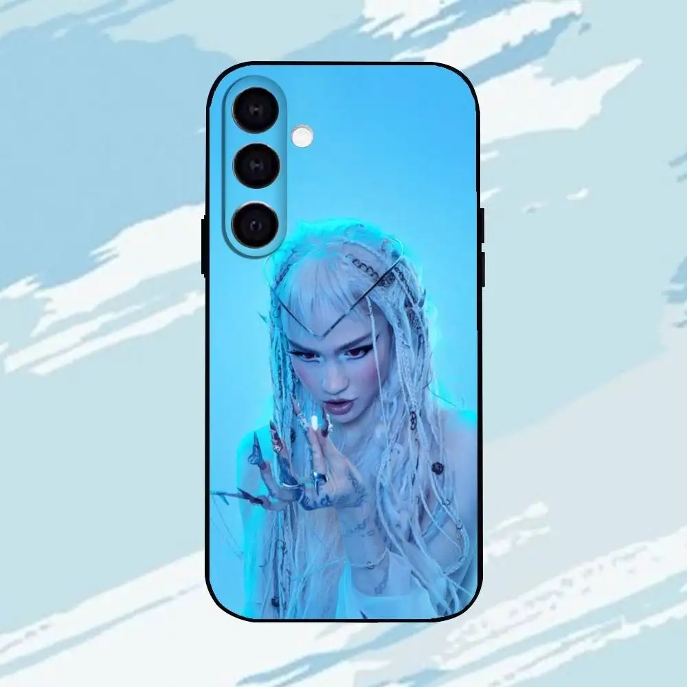 حافظة هاتف SS-Shockproof G-Grimes COOL لهاتف سامسونج جالاكسي A73,A72,A71,A70,A53,A52,A51,Black Shell ll