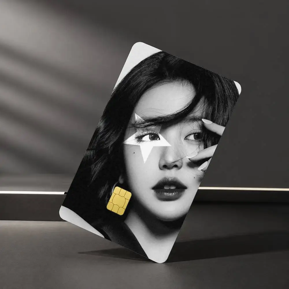 Korean Kpop J-Jo J-Jang Won-young Sticker Film Tape Skin for Credit Card Debit Card Waterproof Stickers