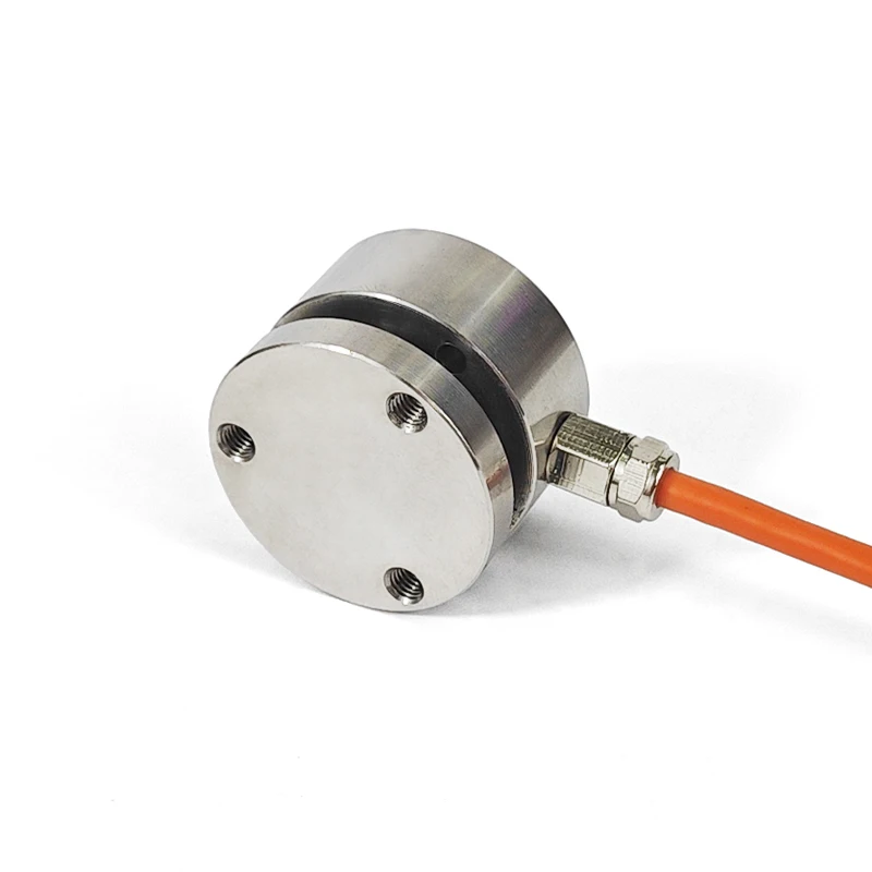 High Quality 25mm Inline Load Cell Miniature Tension and Compression Force Transducer Impact Force Measurement Weighing Sensor