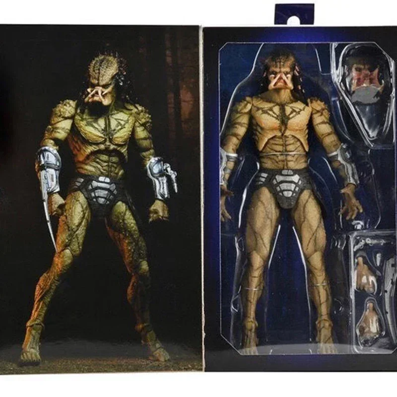 NECA 10 นิ้ว Predator VS Alien Ultimate Predators Action Figure รูปที่สะสมของเล่นของขวัญ