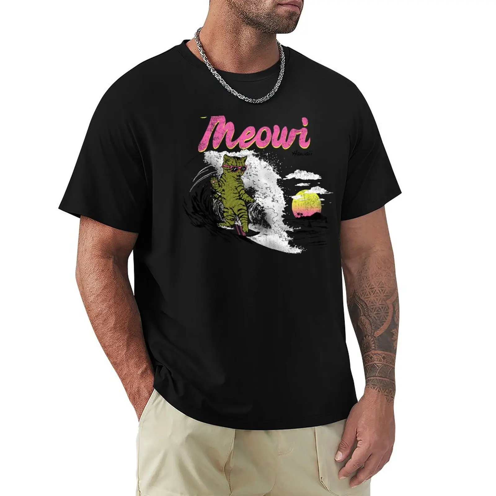 

Meowi T-Shirt summer clothes shirts graphic oversized t shirt oversizeds mens graphic t-shirts anime