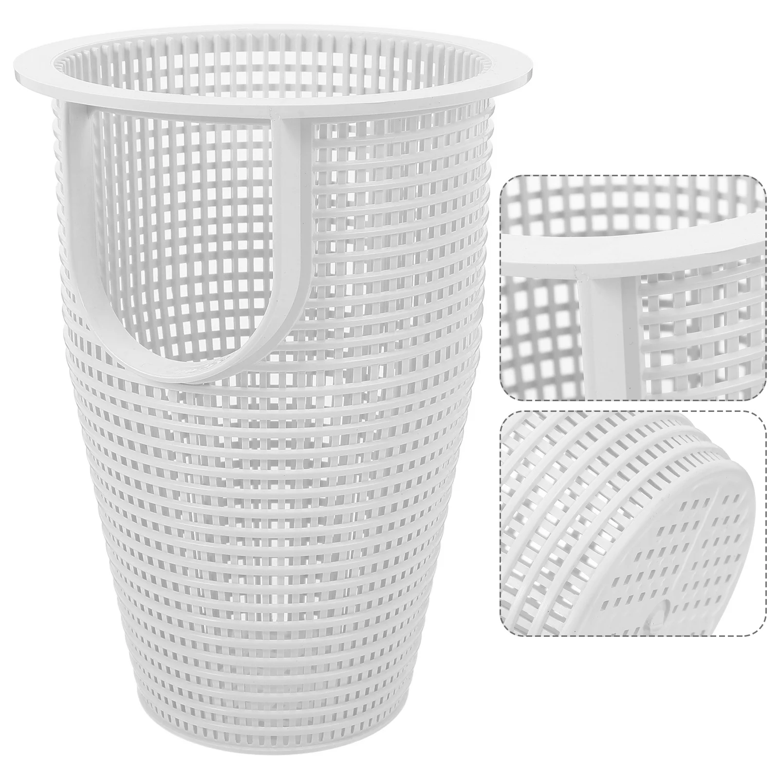 

Heavy Duty Replacement Pool Skimmer Basket Plastic Filter Basket for Inground Pools Efficient Debris Removal Lightweight Design