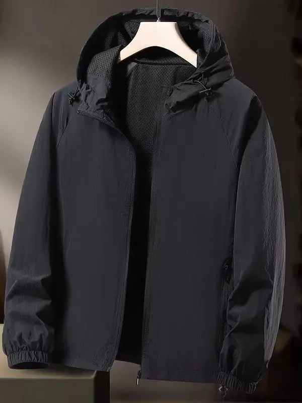 

Men's Casual Outdoor Windproof Jaet Spor Loose Fit New Sle Spring Autumn Mountain Series Functional Coat Polyester Fiber