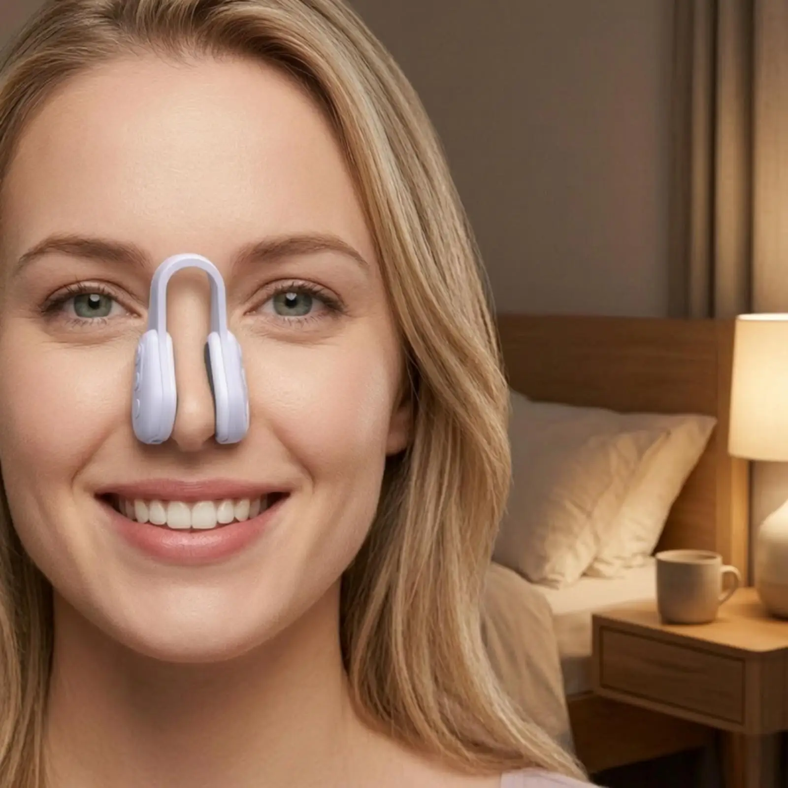 Pulsed Electronic Device Nose Clip Padded Nose Bridge Beauty Device Comfortable