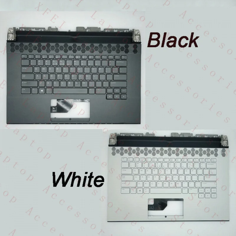 D  Palmrest w/RGB/Normal Backlit Keyboard for Dell Alienware M15 R3 R4 US