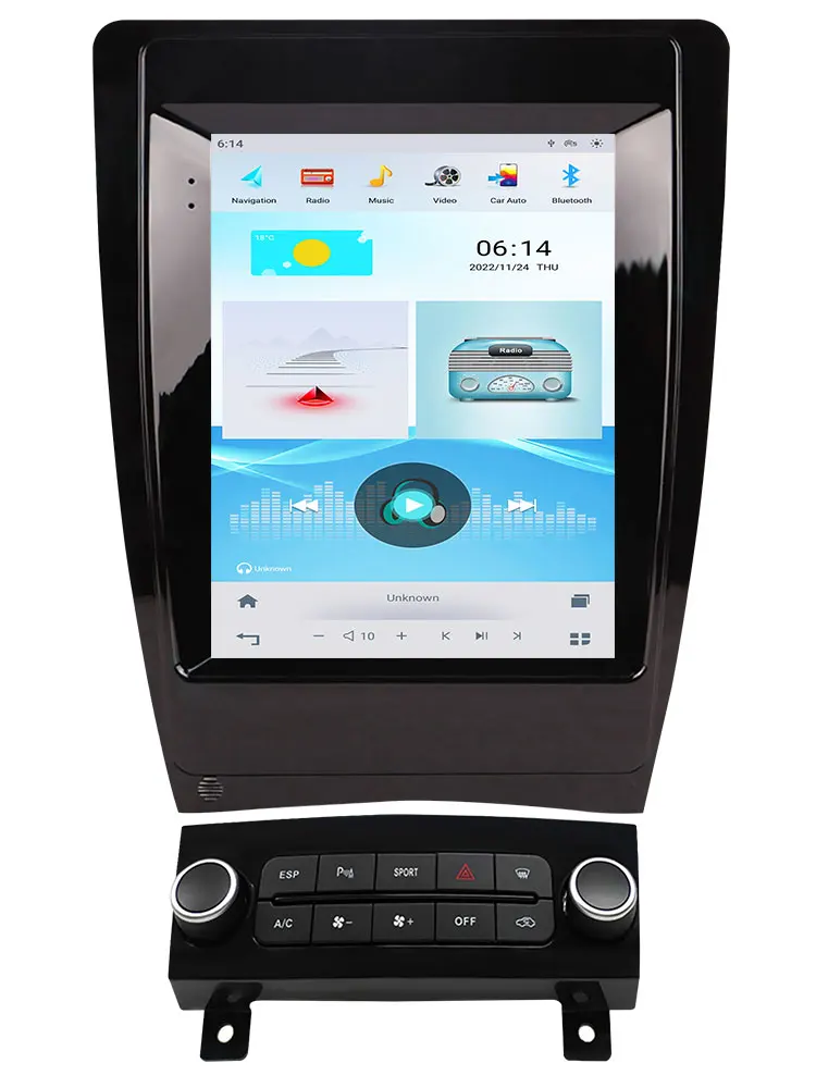 AUDI A3 2008-2012 10.4 Inch HD Touch Screen Car GPS Navigation Bluetooth Android Auto 2025 Newest