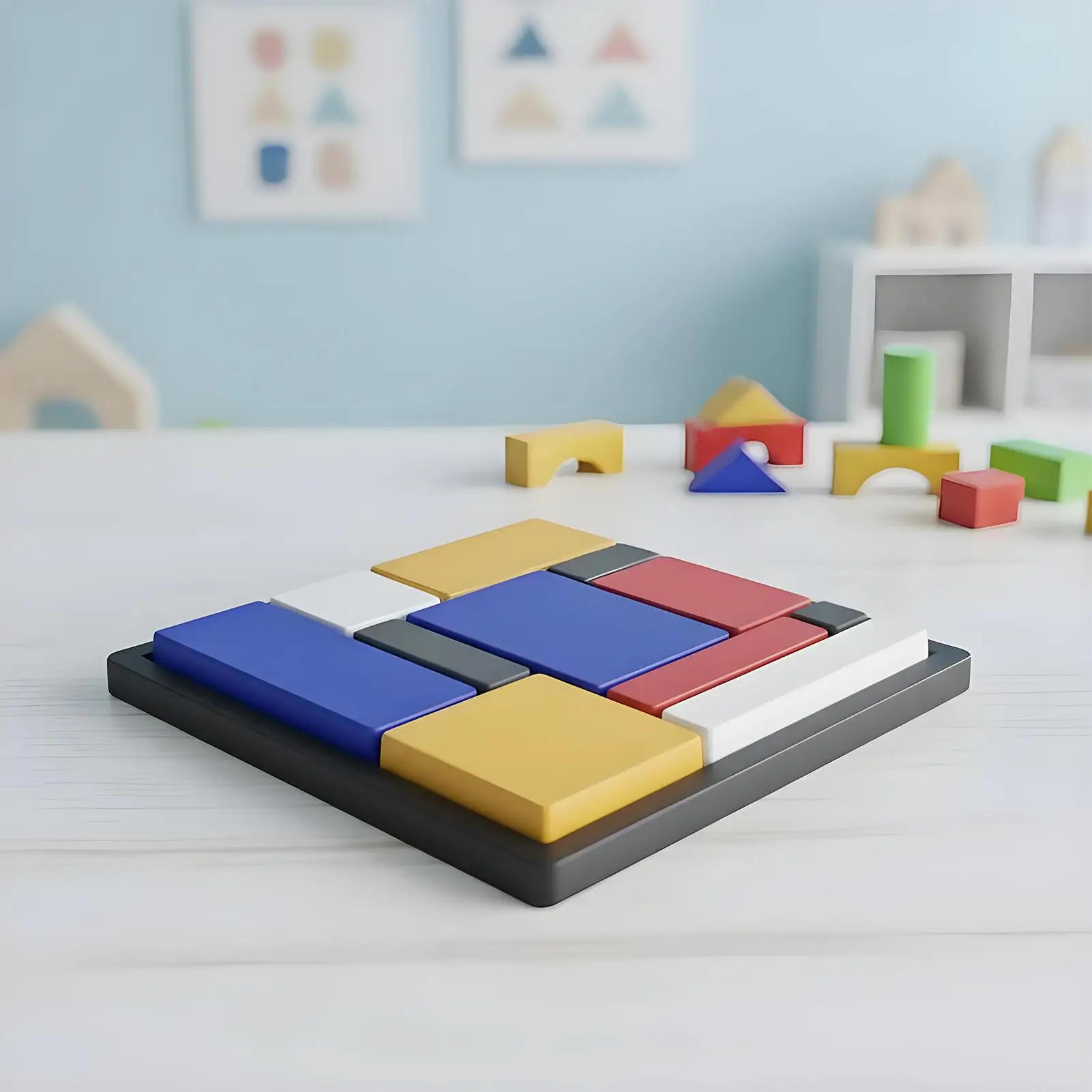 Zabawki STEM, puzzle, 4 poziomy trudności, logiczne układanki, klocki dla chłopców, dziewcząt i nastolatków, gra edukacyjna, prezent na urodziny, Nowy Rok