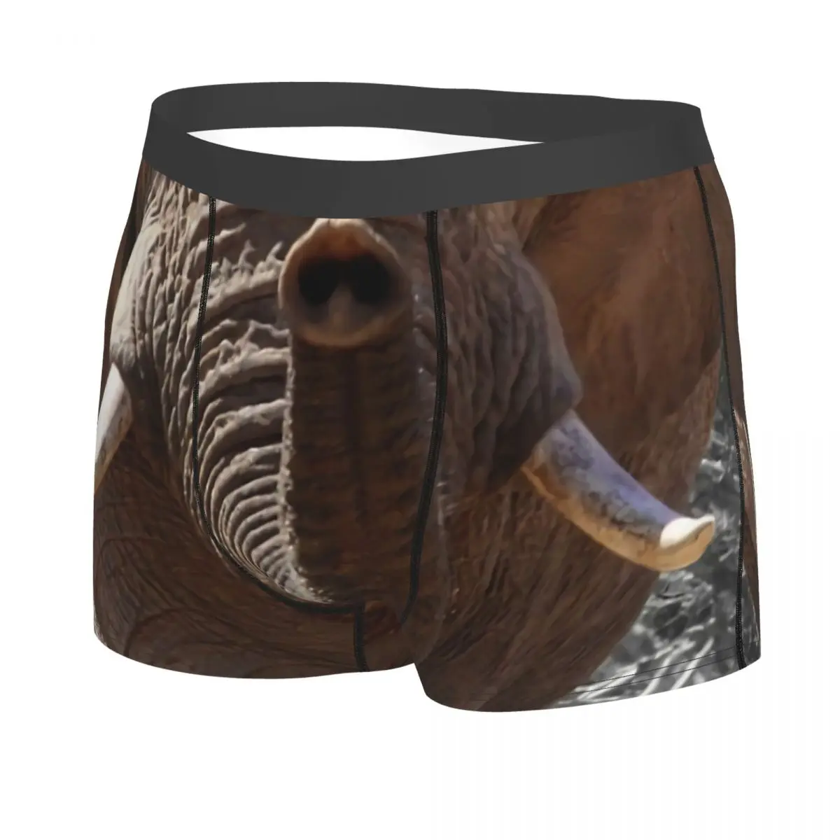 Elephant Muzzle Fun Face Man\'s Boxer Briefs Underpants Highly Breathable Gift Idea