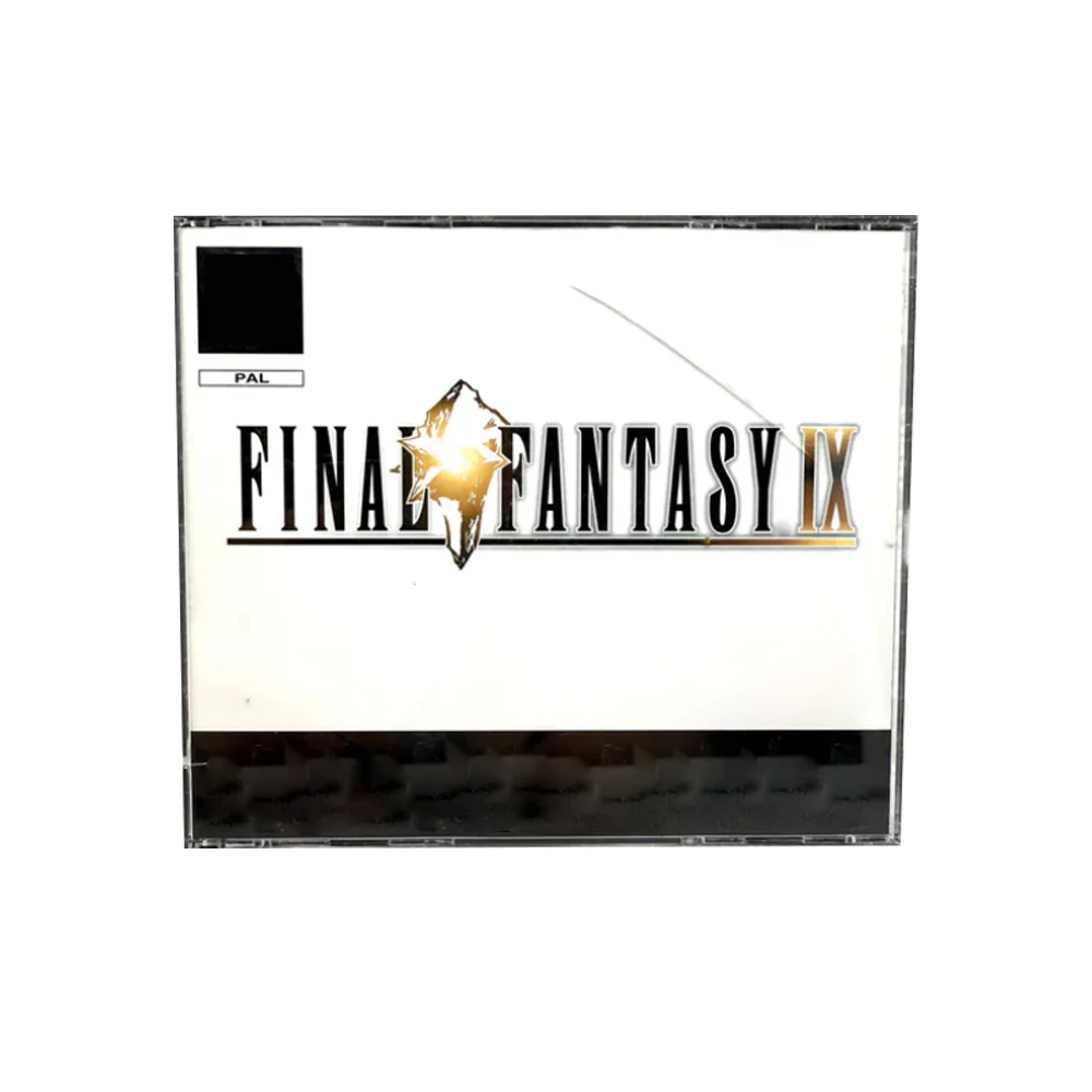 PS1 Final Fantasy series With Manual Copy Disc Game Black Bottom Unlock Console Station 1 Retro Optical Driver Video Game Part