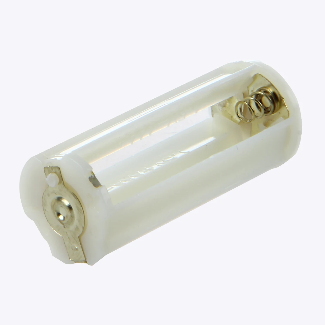 Flashlight Cylindrical 3 x AAA Battery Plastic Holder Box 5Pcs