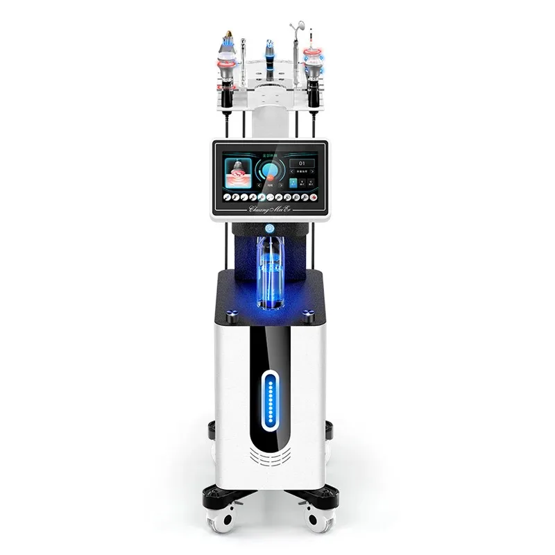 Multifunction Oxygen Hydra Dermabrasion Skin Care Machine Facial Cleaning Rejuvenation Remove Blackhead Face Lifting