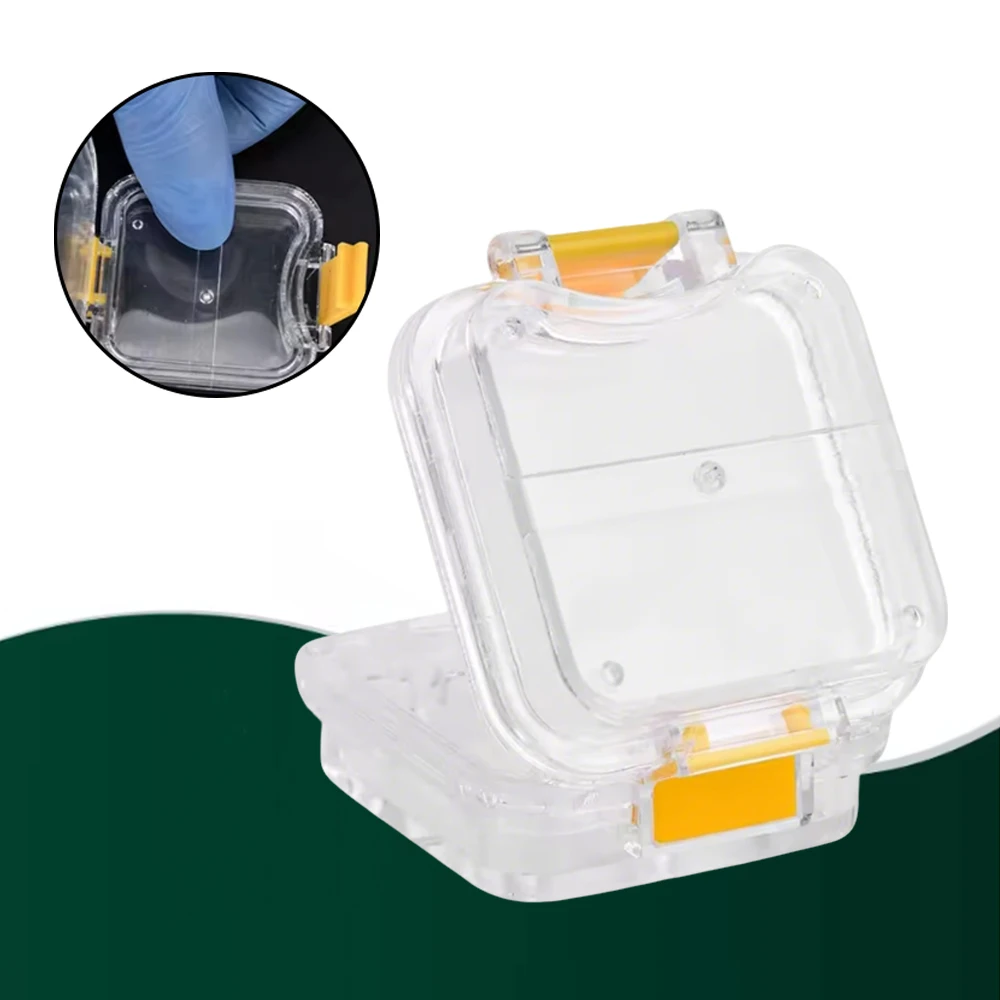 

Ящик для хранения зубных протезов, пластиковый чехол для зубов с крышкой для протезов и имплантатов, портативный контейнер для ухода за зубами