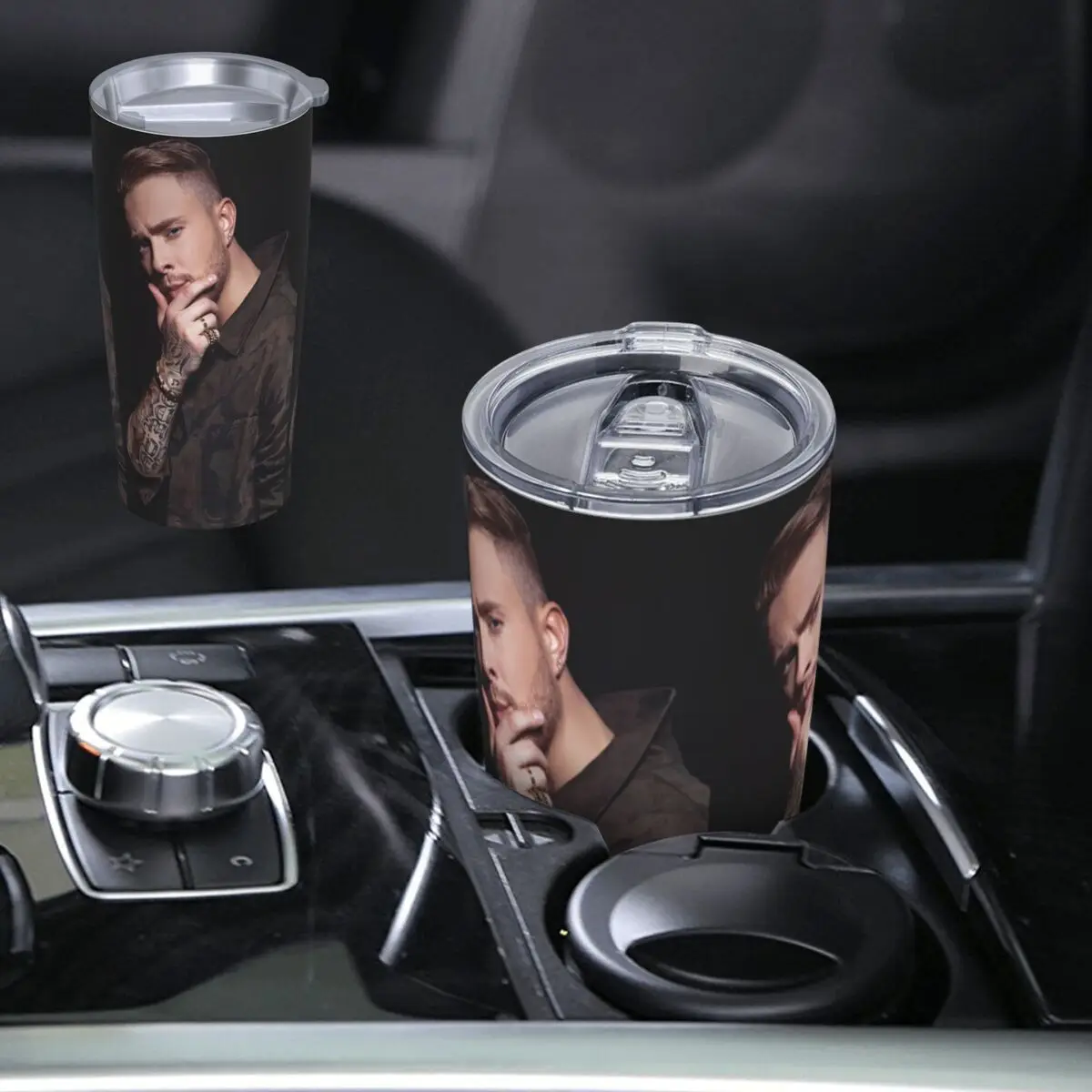 Custom Egor Kreed Russian Rapper Stainless Steel Tumbler Vacuum Insulated Mug Thermal Cold Cup Straw With Lid 20oz
