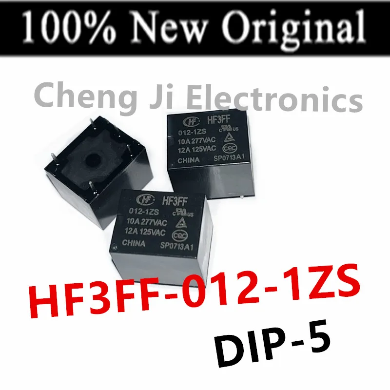 10PCS/Lot  HF3FF/005-1ZS 、HF3FF/012-1ZS 、HF3FF/024-1ZS  DIP-5  New Power Relay  HF3FF-005-1ZS 、HF3FF-012-1ZS 、HF3FF-024-1ZS