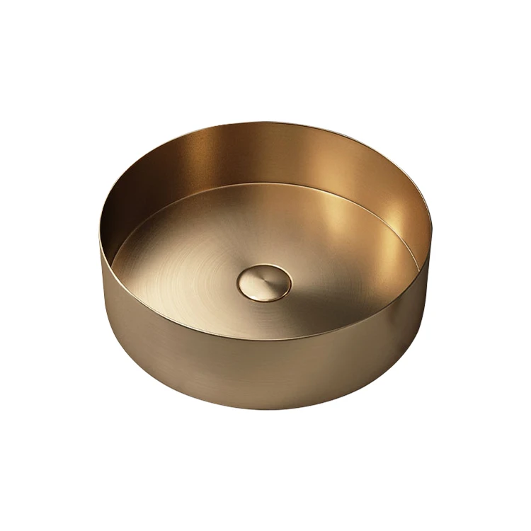 

Golden Basin Stainless Steel Bathroom Nice Shape Washing Bowl