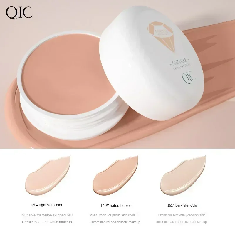 Gezichtsmake-Up Qic Concealer Reparatie Acne Markeert Waterdichte Monochrome Foundation Crème Beauty Highlight Concealer