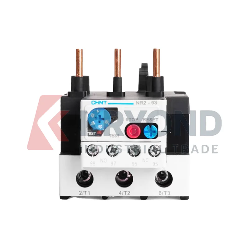 CHINT NR2-93 NR2-36 Thermal Overload Relay 3 Phase Adjustable Motor Protection Switch CJX2 Contactor 23A-93A Sensitivity Starter