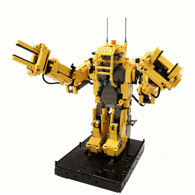 

3136 деталей MOC Power Loader: Техническая модель, конструктор, игрушка для сборки, рождественский подарок, идея для творчества, развивающая игрушка, подарок на день рождения