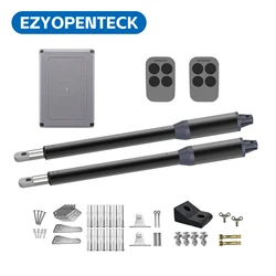 Electric Swing Gate Opener Arms Drive 200KG with Multi Remote Control Optional Home Garage Swing Door Operator Motor Actuator