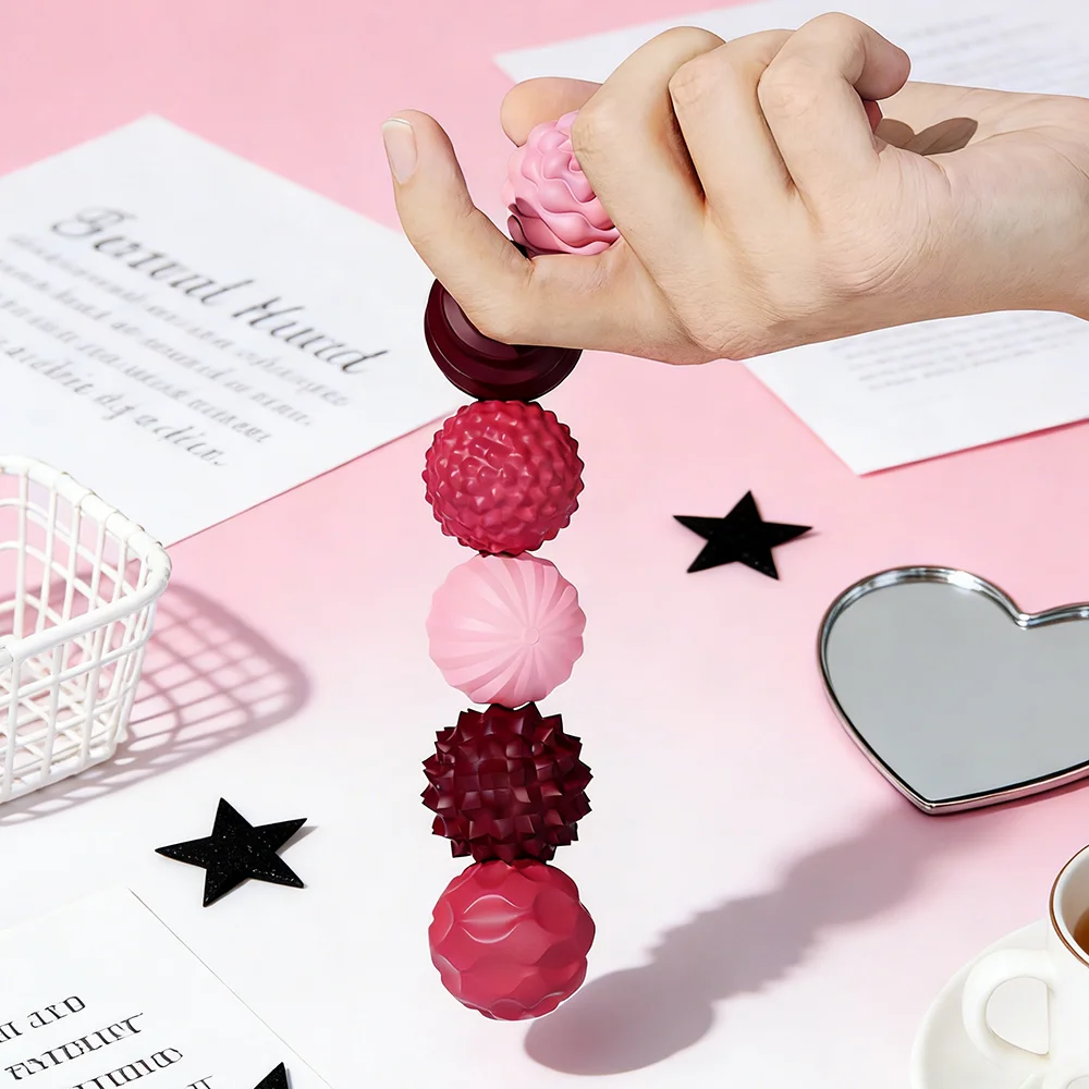 6/12Pcs Silicone Magnetic Balls Fidget Toys for Adults Stress Relief Sensory Toys for Autism ADHD Anxiety Fun Office Desk Toy