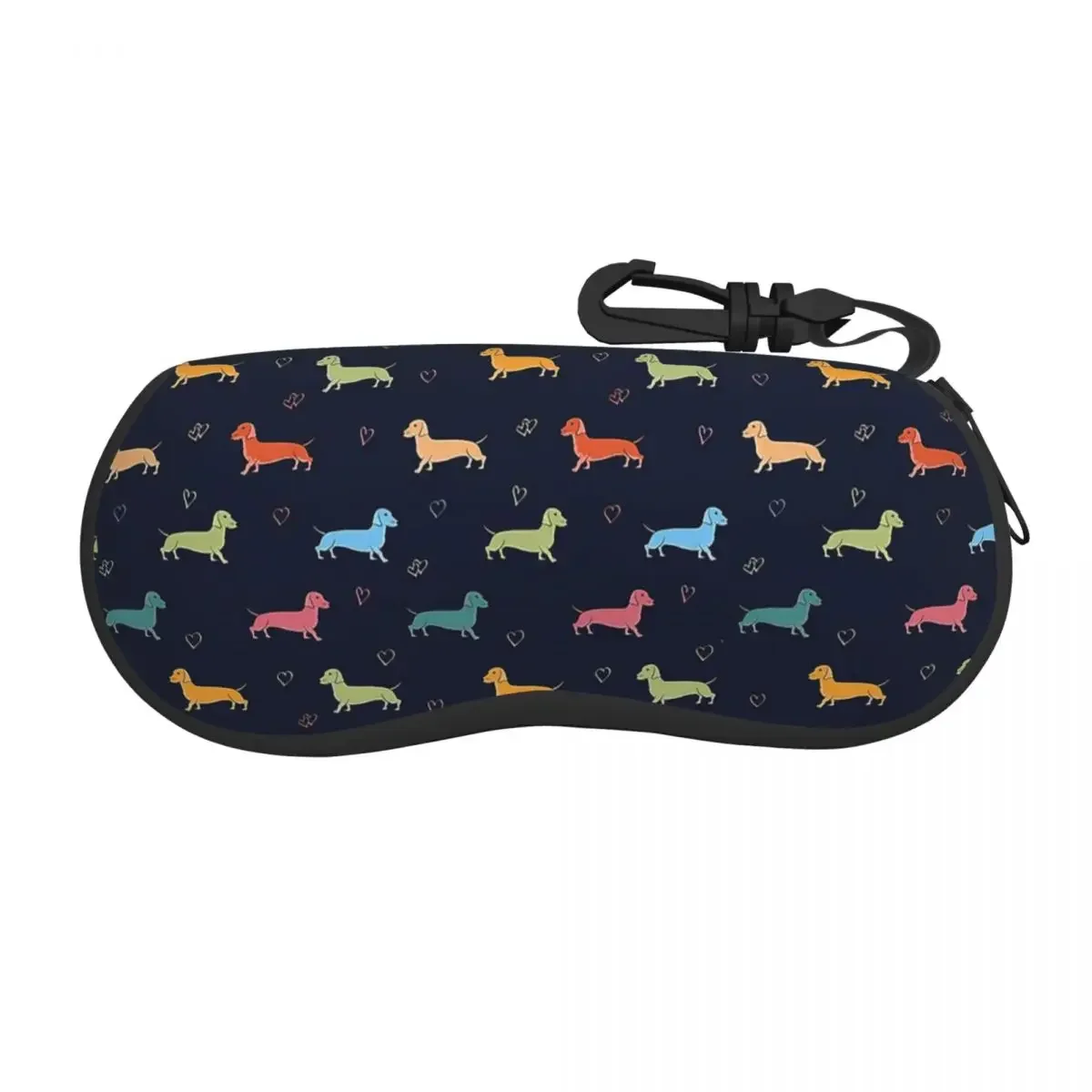 Sausage Dog Glasses Case Convenient Accessories Dachshund Wiener Doxie Eyewear Storage Box Gift  Container