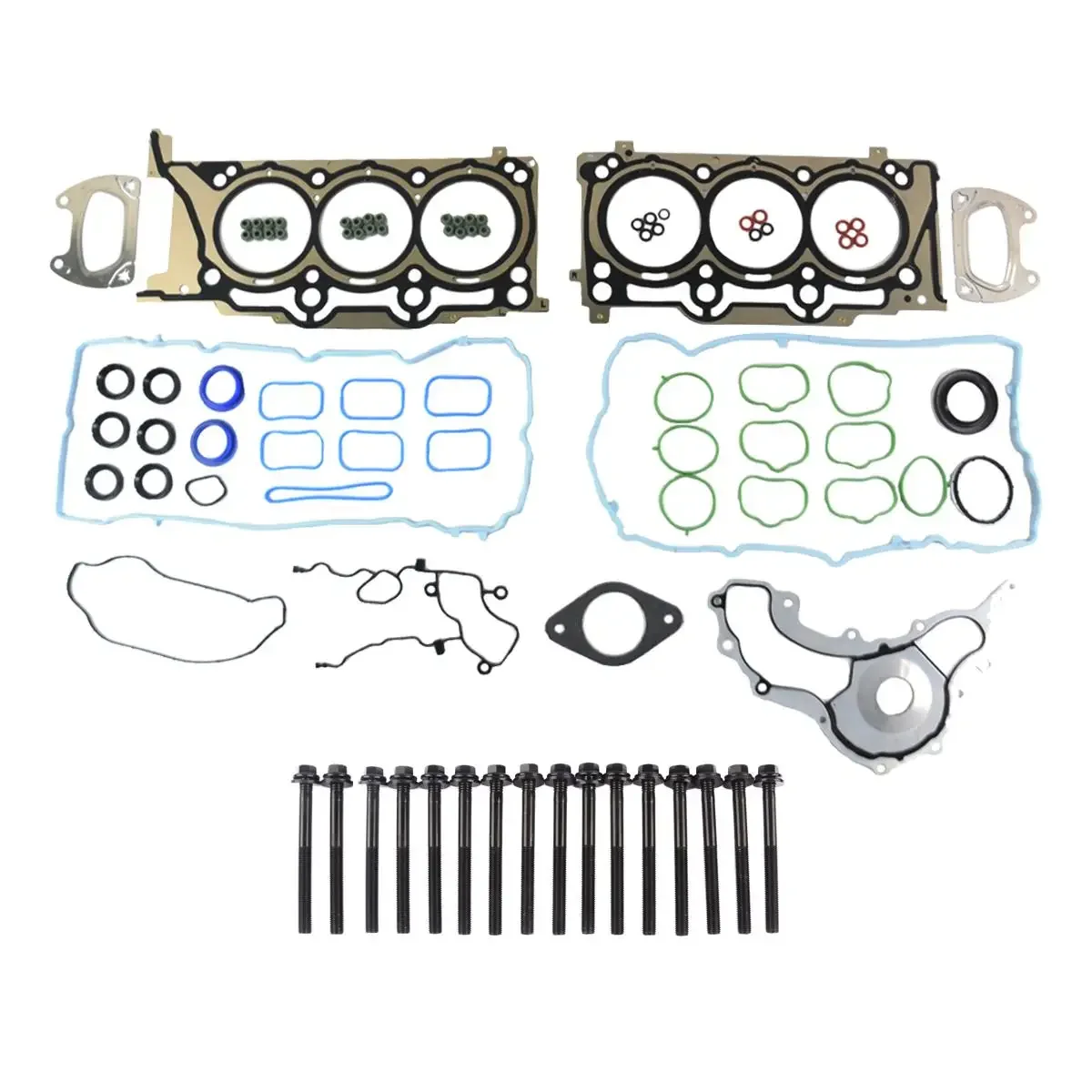 

AP01 Head Gasket Bolts Set For Ram 1500 Chrysler Dodge Jeep 3.6L 24-Valve 2011-2016 HS26541PT ES72467 CS26541