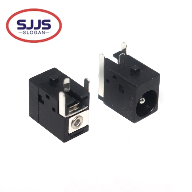 【20-10PCS】DC-036 DC Power Jack Socket 3 Pin Female 5.5*2.1mm 5.5x2.5 2.1 needle 2.5 needle Panel Mount Connector DC036