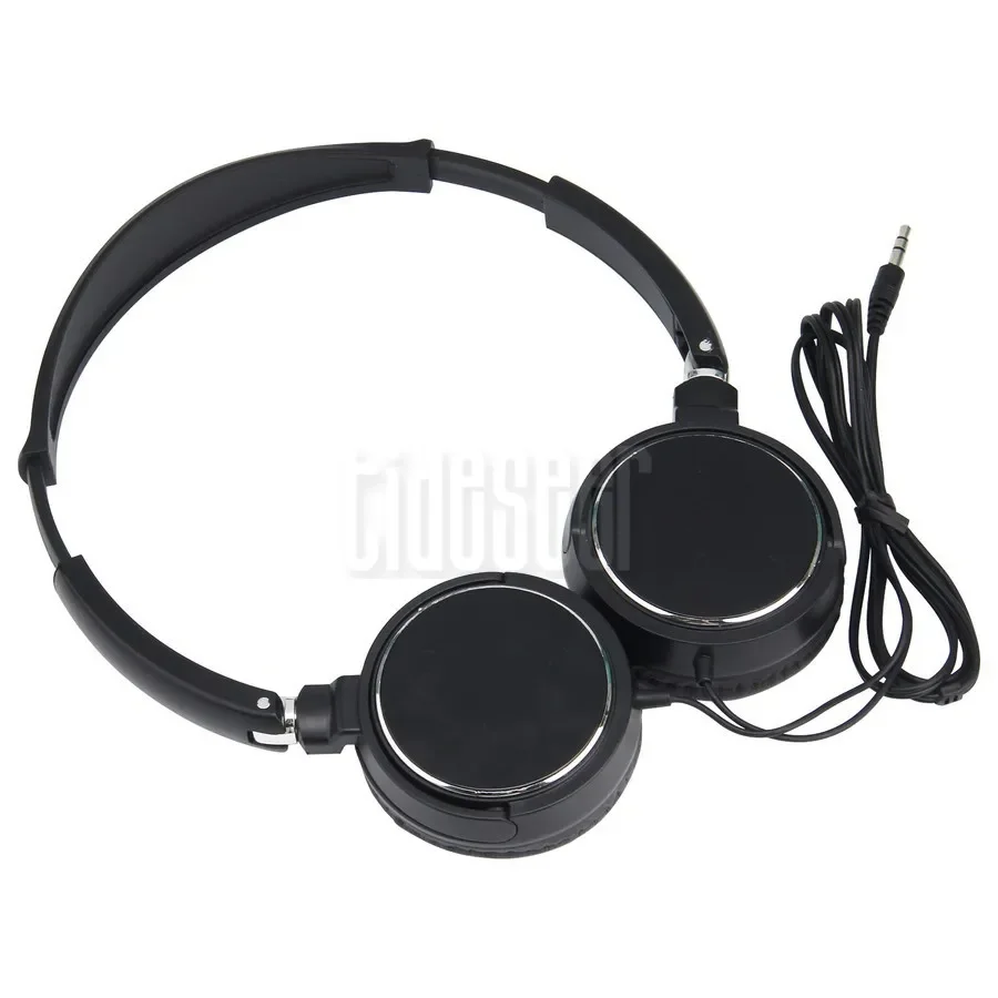 Foldable Gaming Headset Portable 3.5mm Wired Headphones for PC Mobile Phone iPad Table Children's Gifts