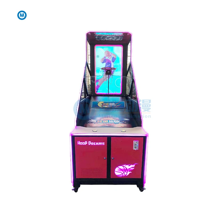 Professional Coin Operated Basketball Shooting Arcade Game LED Screen Basketball Game Machine