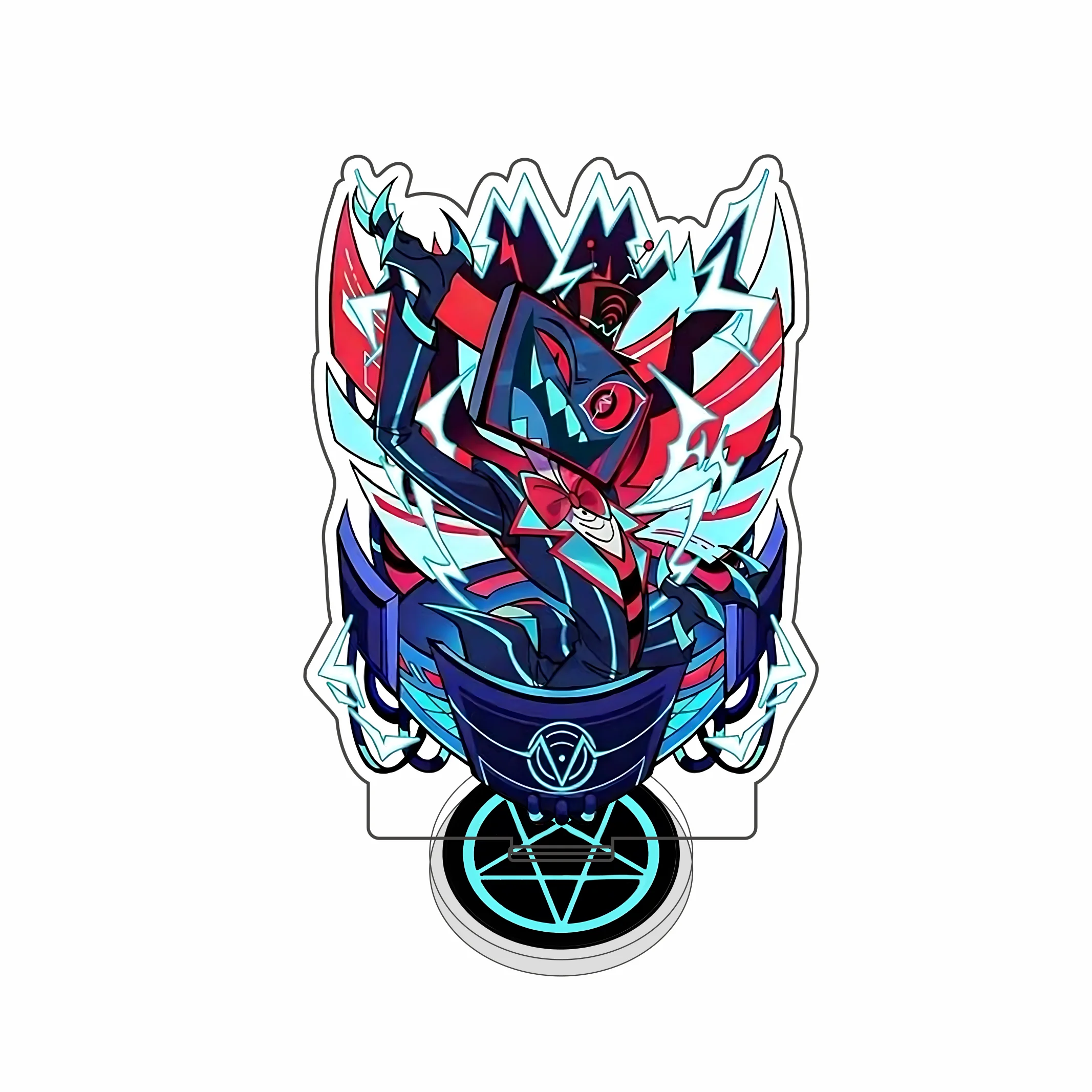 Anime Hazbin Hotel 15cm Acrylic Stand Angel Dust Tabletop Decorations Accessories Decor Gifts Exquisite Products
