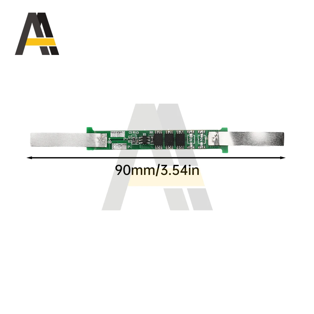 Carte de Protection de batterie au lithium Li-ion BMS 1S 4,5a 3.7V 3MOS 18650, Module de Protection de charge Lipo, 1 pièce/5 pièces