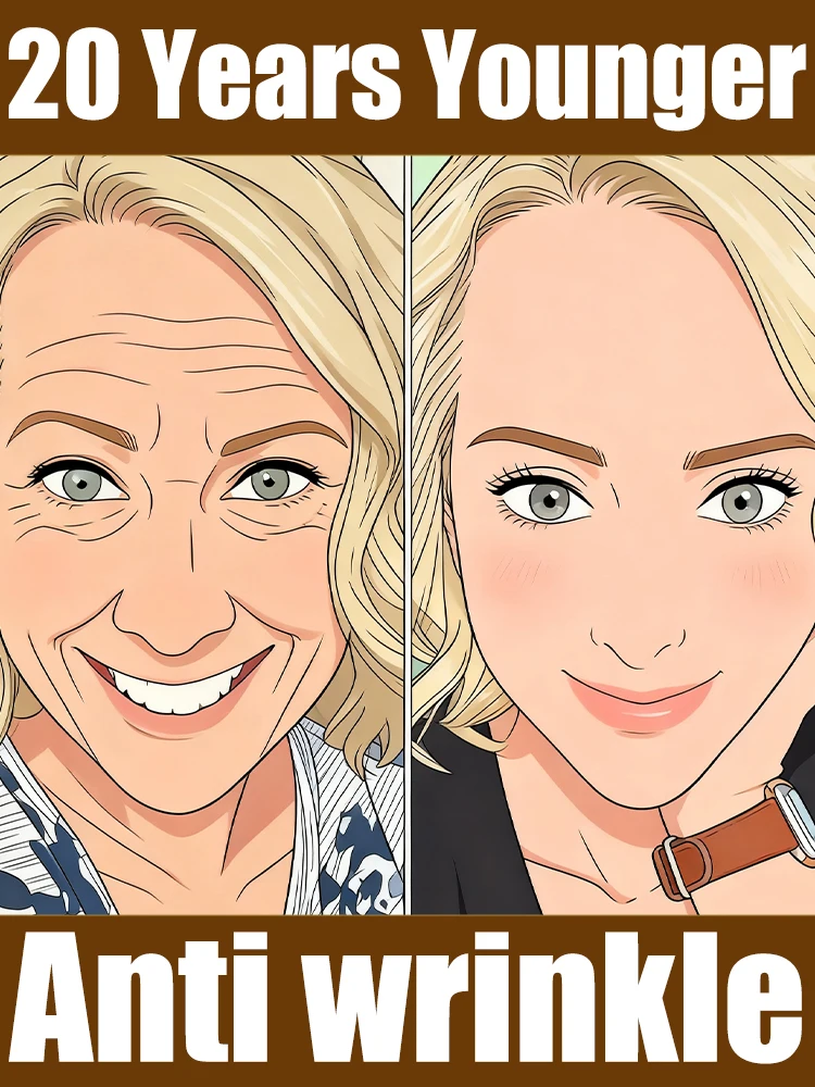 لا يوجد خطوط دقيقة، من التجاعيد ولا يبدو قديمًا #1