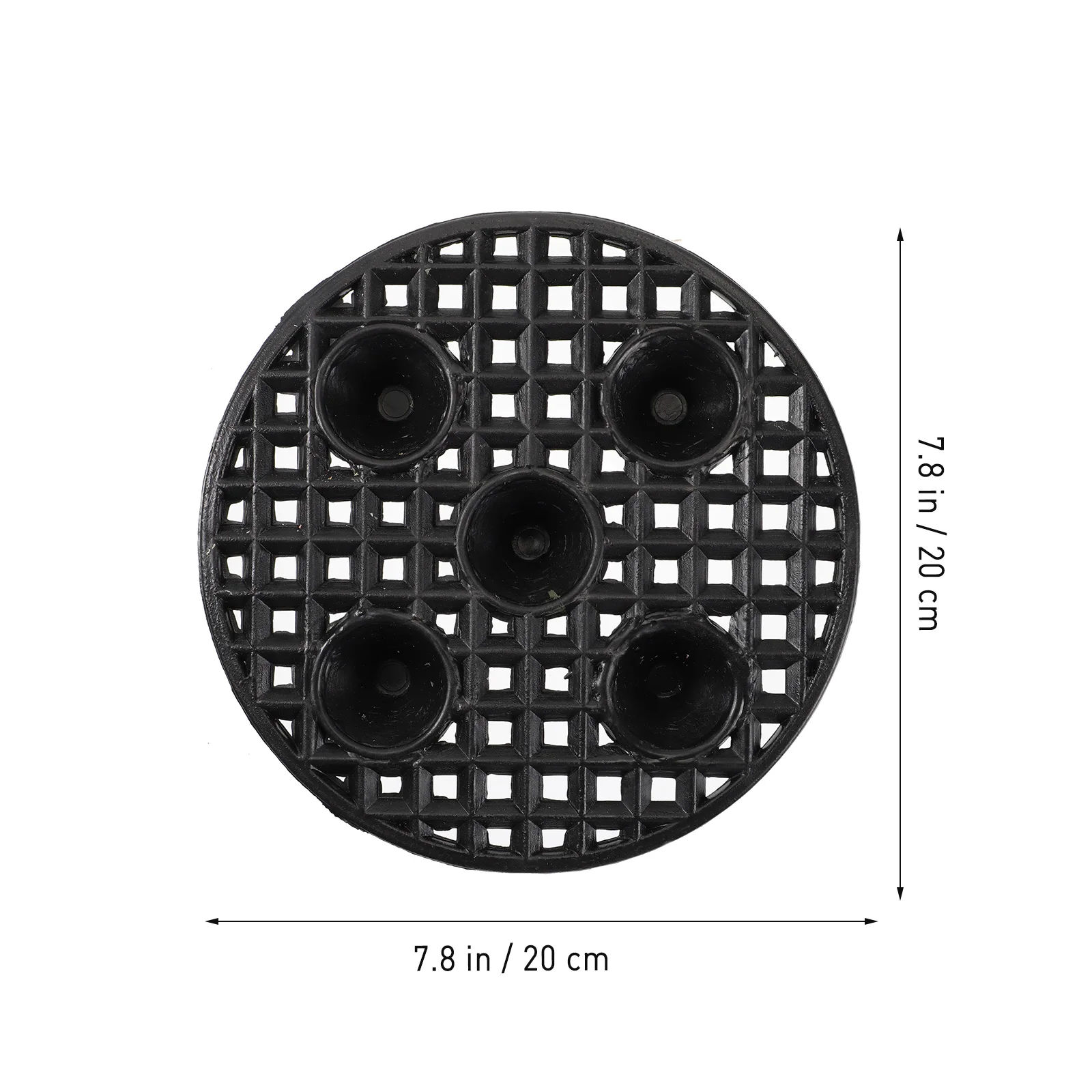 

5 Pcs Control Chassis Seedling Root Control Chassis Pot Plant Hydroponics Plastic Container Root Trainer Controller Pruning