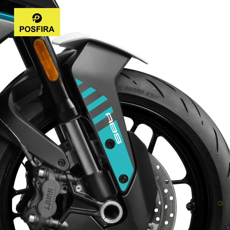

POSFIRA Motorcycle Front Fender Sticker Vinyl Decals for CF Moto 675 NK CFMoto 675NK NK675 2025 Mudguard Decoration Accessories