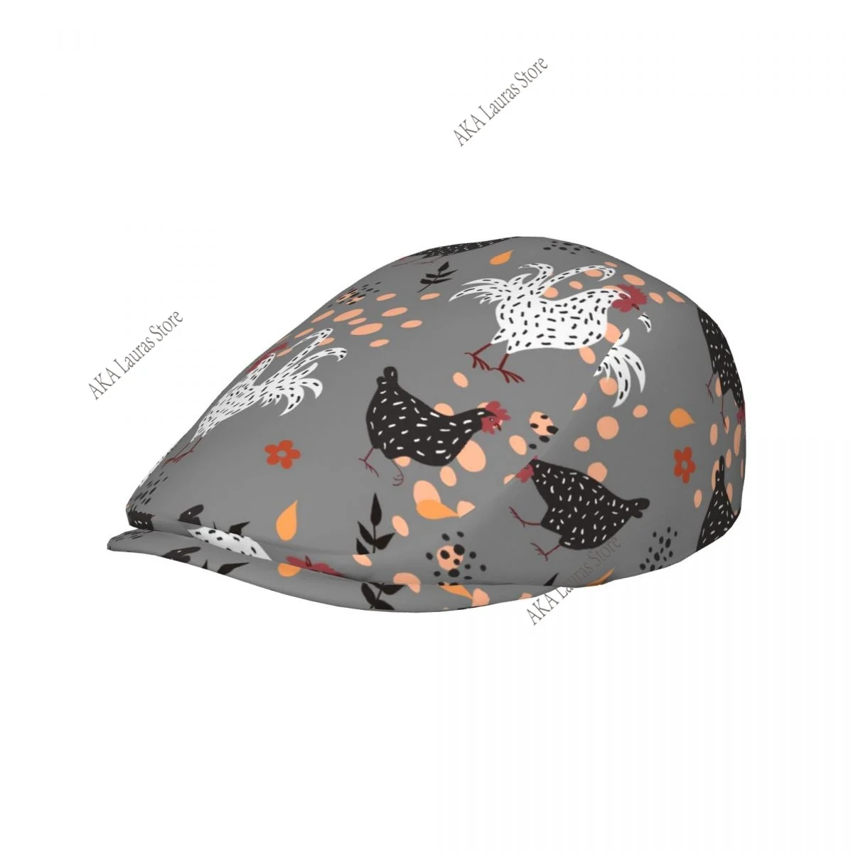 Newsboy Cap Peaky Octagonal Hat Vintage Casual Cap Rooster Berets Visor Gatsby Flat Ivy Hat